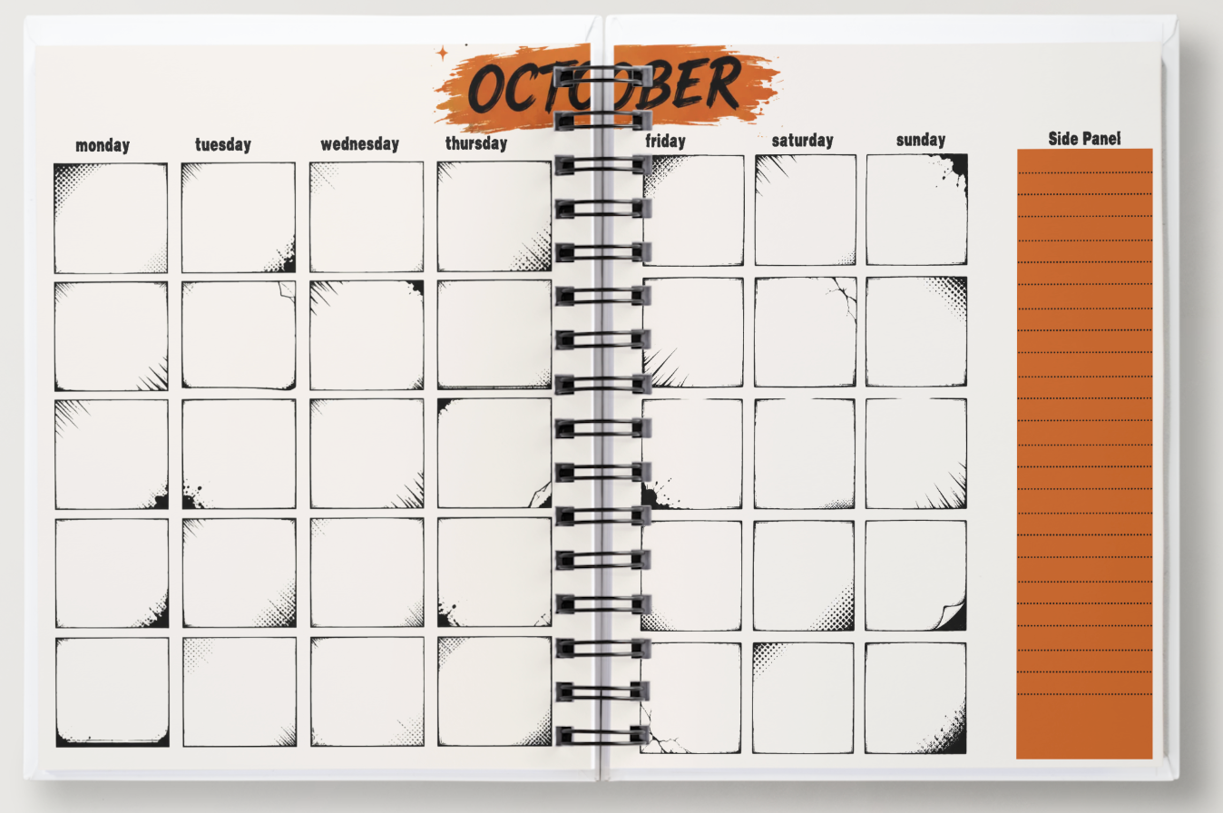 Monthly spread